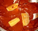 バレンタインやわらか干し芋のビターチョコ作り方5写真