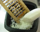 レンジで作る　一人肉うどん作り方1写真