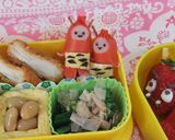 赤ウインナー星人 ☆キャラ弁のおかず☆作り方6写真