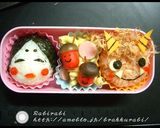 【キャラ弁赤ウィンナーで赤鬼くん】　作り方6写真