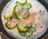 ゴーヤ豚冷やしうどん作り方1写真
