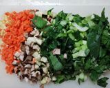 残りご飯と野菜たっぷり雑炊作り方1写真