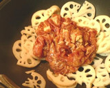 ご飯がすすむ！豚肉と蓮根の炒め物作り方4写真