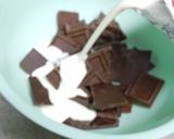 生チョコｏｎでチョコレートケーキ❤作り方14写真