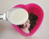 *ルクエで❤チョコバナナ・ロールケーキ♪作り方5写真