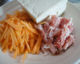 甘辛ヘルシー☆炒り豆腐作り方1写真
