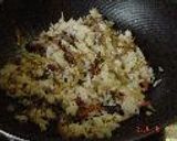 残り物のきんぴらごぼうでチャーハン！作り方2写真