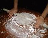 蕎麦打ち体験！！作り方3写真
