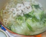 豚と白菜の常夜鍋作り方4写真