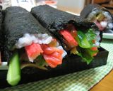 海鮮巻き寿司（恵方巻き）作り方7写真
