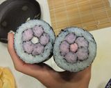 巻き寿司✿お花✿作り方7写真