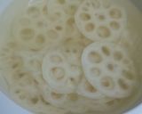 れんこんのピリ辛煮作り方1写真