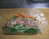 ツナと長いもの生春巻作り方4写真