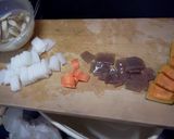 ∮ちょこっと違う我が家の豚汁∮作り方1写真