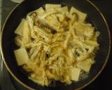 高野豆腐とみつばの玉子とじ作り方3写真