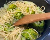 こたこた☆ブロッコリーのガーリックパスタ作り方5写真