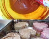イチゴとチョコのマーブルレアチーズケーキ作り方12写真