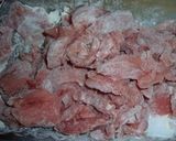 チューリッヒ風仔牛煮込み作り方1写真