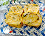♡はんぺんと大葉のマヨぽん卵焼き♡作り方8写真