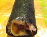 ドライカレーととろけるチーズの恵方巻作り方7写真