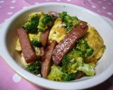 おさかなバーグとブロッコリーのマヨ炒め作り方8写真