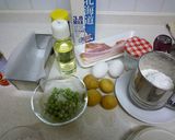 ベーコンとじゃがいものケークサレ作り方1写真