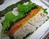 お家であるもので簡単サラダ巻♪作り方5写真