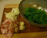 彩りキレイなカルボナーラ作り方1写真