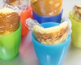 クリームチーズといちごの春色オムレット♡作り方10写真