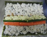 太巻き・恵方巻～おいしいサラダ巻き～作り方4写真