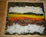 家族大好き韓国風海苔巻き作り方8写真