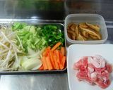 普通の野菜炒め☆作り方1写真