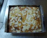 マーガリンで作るチョコバナナケーキ作り方6写真