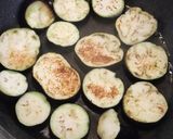なすのチーズ焼き☆青じそ香るひき肉ソース作り方2写真