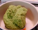 ふわっふわ！濃厚なほうれん草蒸しパン作り方5写真