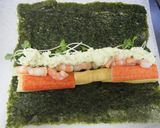 太巻き・恵方巻き～カルフォルニアロール作り方5写真