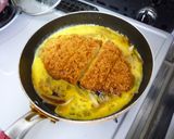 惣菜のカツでカツ丼！作り方4写真