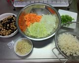 節分で余った豆で♪チキンと豆のトマト煮☆作り方2写真