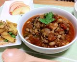 節分で余った豆で♪チキンと豆のトマト煮☆作り方9写真