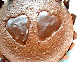 *ハート no チョコチーズケーキ*作り方15写真