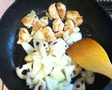 ドレッシングで簡単☆鶏と野菜の甘酢風味作り方3写真