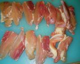 大人気☆照り焼きチキンピザ作り方1写真