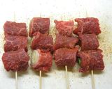 長ネギの牛肉巻き串焼き作り方3写真