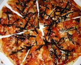 大人気☆照り焼きチキンピザ作り方7写真