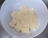 バレンタインのホワイトチョコチーズケーキ作り方3写真