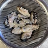 ぷっくり濃厚！旨味染み渡る極上牡蠣そば作り方1写真