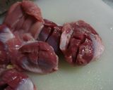 ☆砂肝のレモン風味揚げ☆作り方1写真