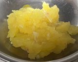 高齢者や離乳食に♡さつま芋林檎サラダ作り方2写真