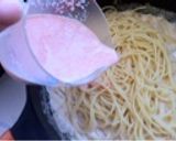 ベーコンとジャガイモたらこクリームパスタ作り方6写真