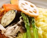 シャキシャキ蓮根ドライカレー作り方5写真